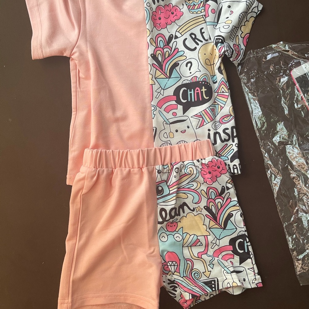 2 piece short set